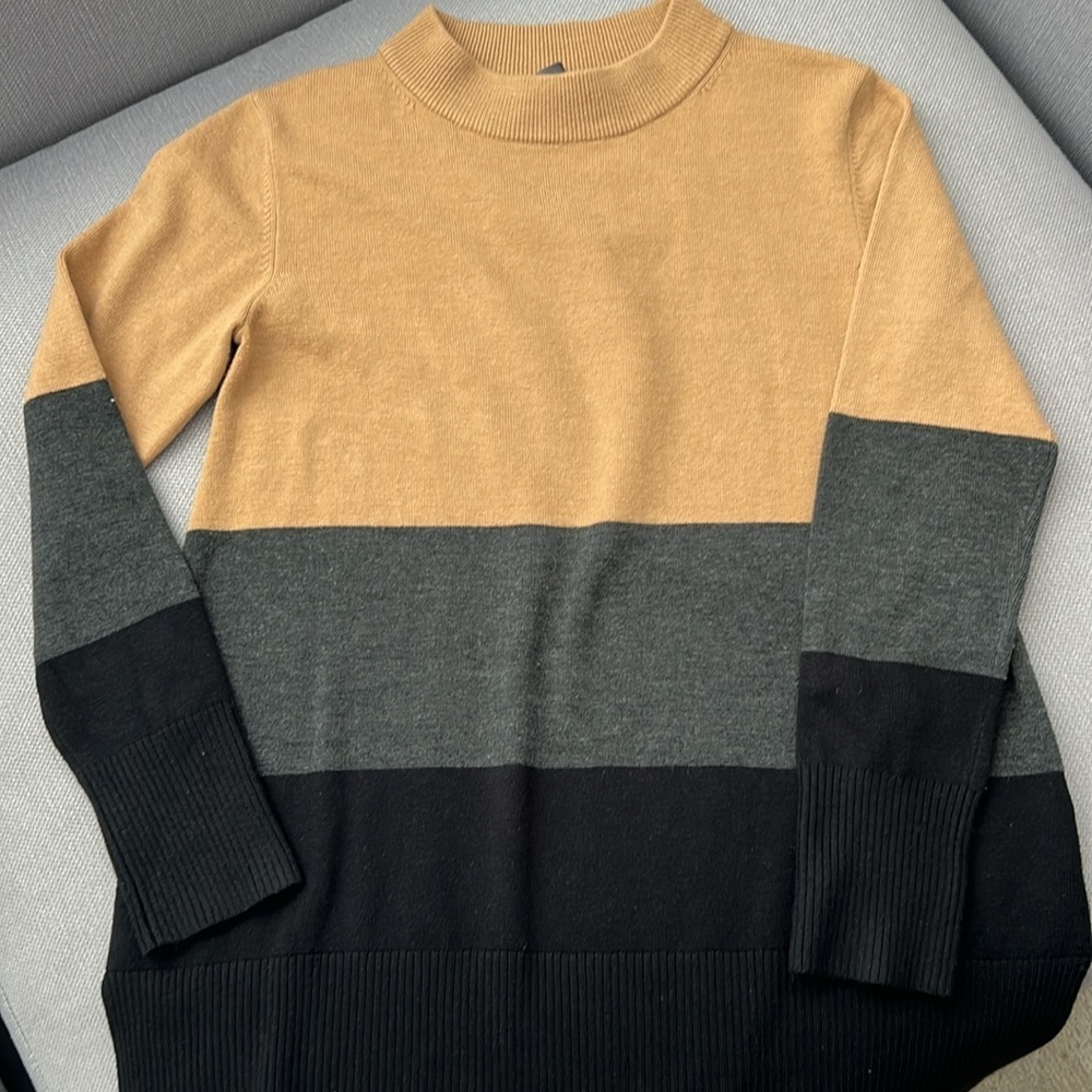 French Connection Normie Colorblocked Sweater